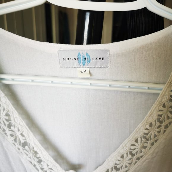 White Boho Gown - Picture 4 of 7